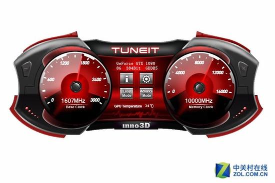 支持GTX1060 Inno3D TuneIT超频软件更新
