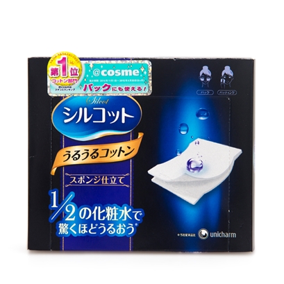 UNICHARM尤妮佳Silcot水润海绵制省水化..