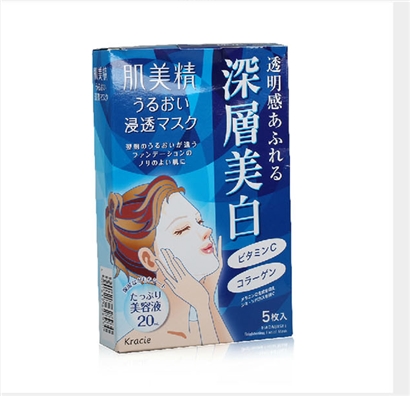 肌美精深层渗透美白面膜